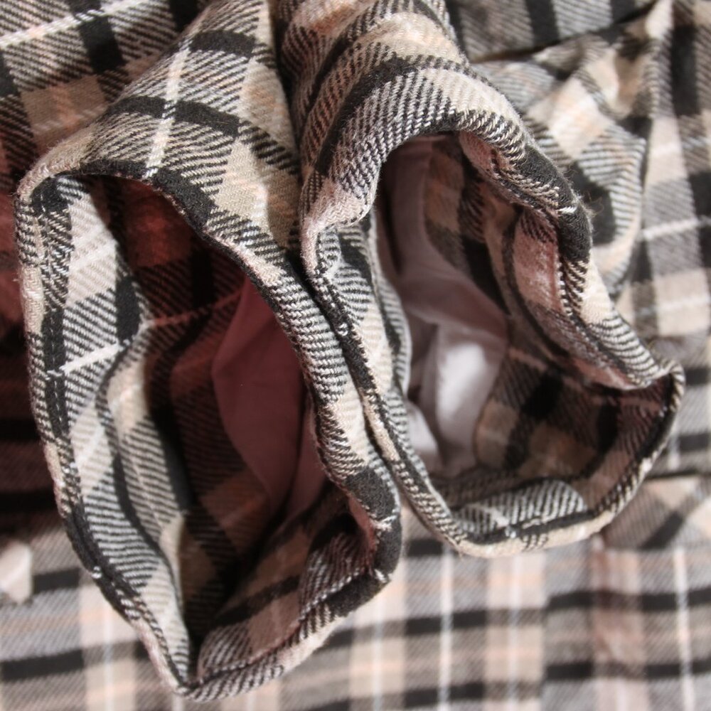 Free People We The Free Luminary Blazer Jacket Plaid Cotton Double Breasted XS - Picture 9 of 14